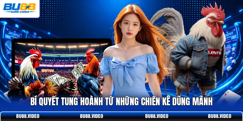 Bí quyết tung hoành từ những chiến kê dũng mãnh