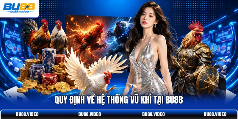 Quy định về hệ thống vũ khí tại Bu88